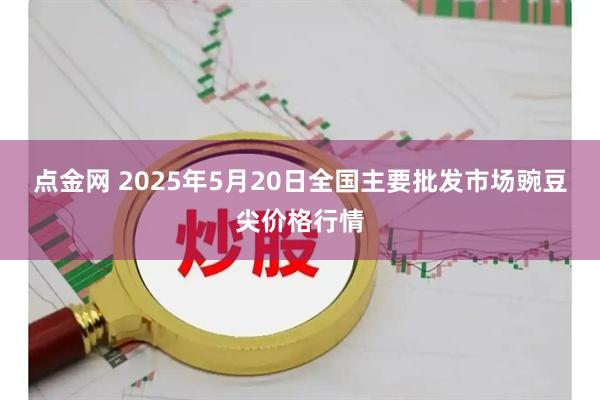 点金网 2025年5月20日全国主要批发市场豌豆尖价格行情