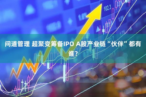 问道管理 超聚变筹备IPO A股产业链“伙伴”都有谁？