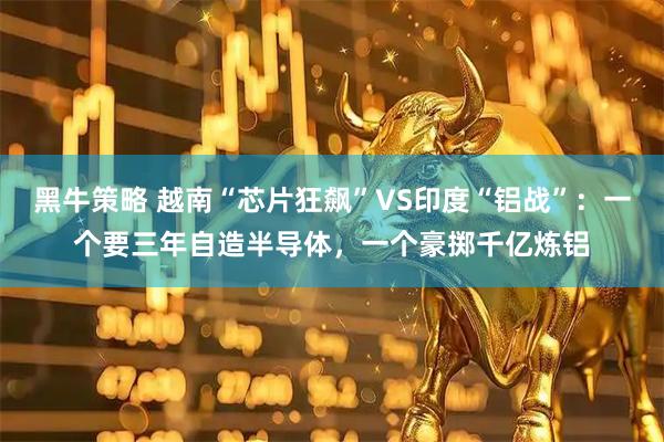 黑牛策略 越南“芯片狂飙”VS印度“铝战”：一个要三年自造半导体，一个豪掷千亿炼铝